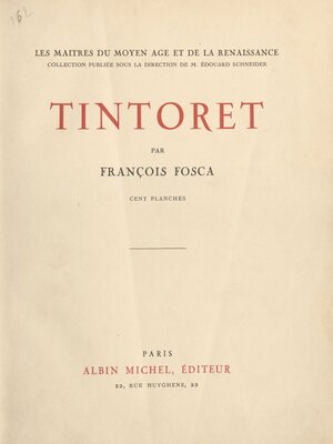 cover image of Tintoret